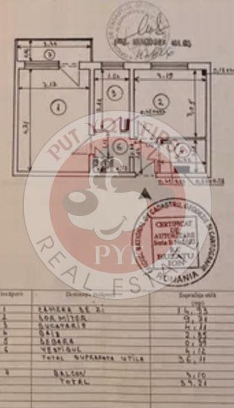 Gorjului | 2 camere | Decomandat | 39mp | B11640